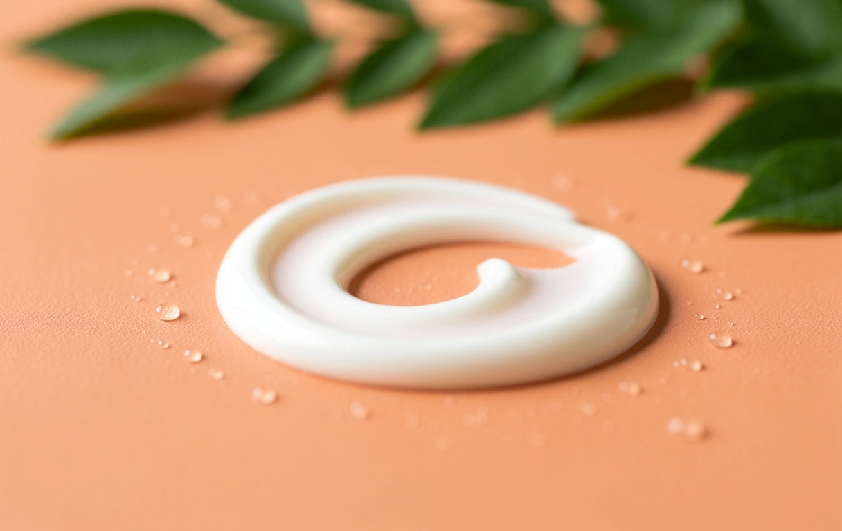 Premium skincare texture